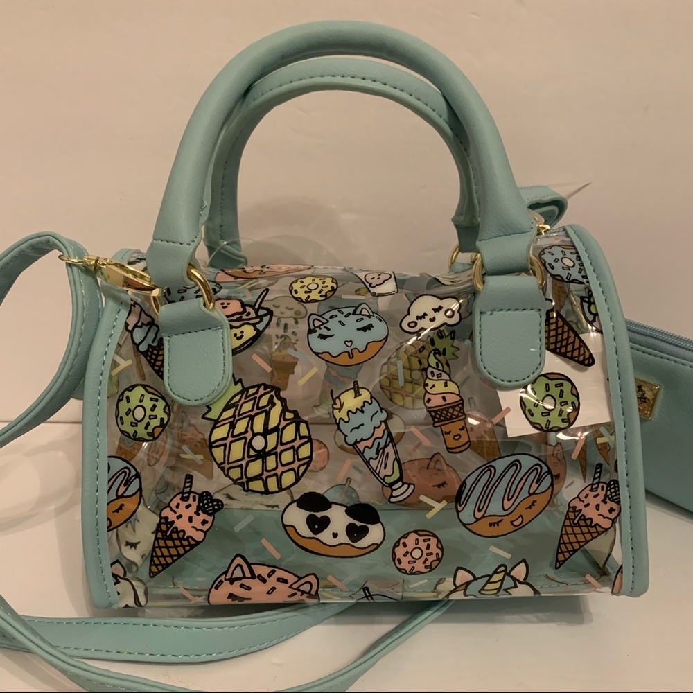 Luv Betsey by Betsey Johnson mint satchel Sydney - Picture 5 of 8